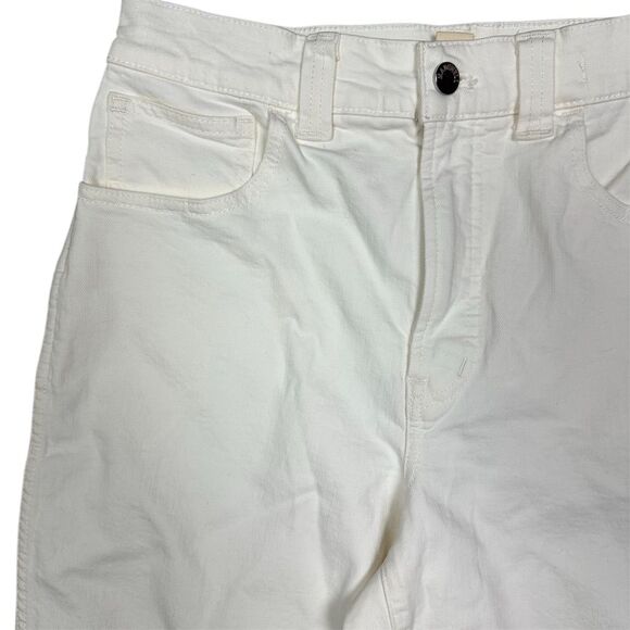 NWT Madewell Women's Perfect Vintage Wide-Leg Crop Jean Size 27 Tile White - Picture 5 of 13